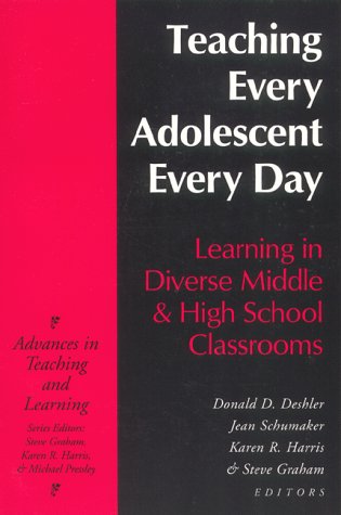 Beispielbild fr Teaching Every Adolescent Every Day: Learning in Diverse High School Classrooms (Advances in Teaching & Learning) zum Verkauf von Ergodebooks