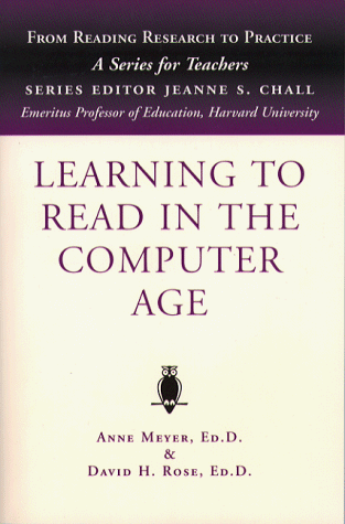 Stock image for Learning to Read in the Computer Age (Reading to Practice) for sale by Wonder Book