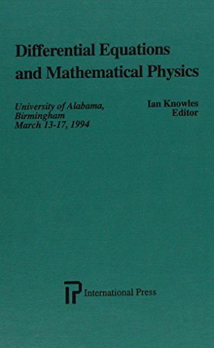 9781571460318: Differential Equations and Mathematical Physics