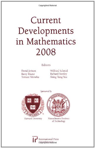 9781571461391: Current Developments in Mathematics 2008