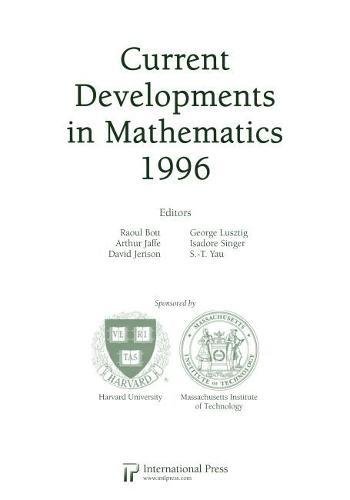 Beispielbild fr Current Developments In Maths 1996 Vol 2 zum Verkauf von PBShop.store US