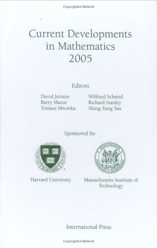 Imagen de archivo de Current Developments in Mathematics (2005) a la venta por HPB-Red