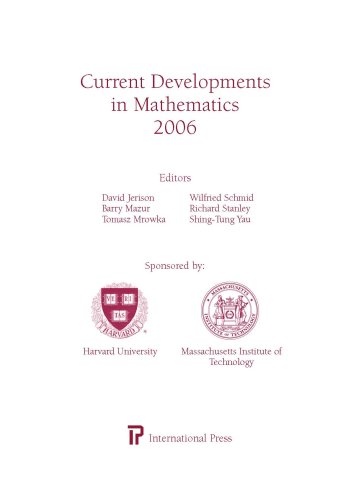 9781571461674: Current Developments in Mathematics, 2006