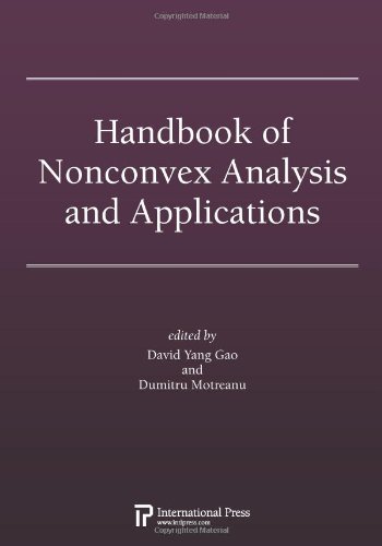 Stock image for Handbook of Nonconvex Analysis and Applications for sale by suffolkbooks