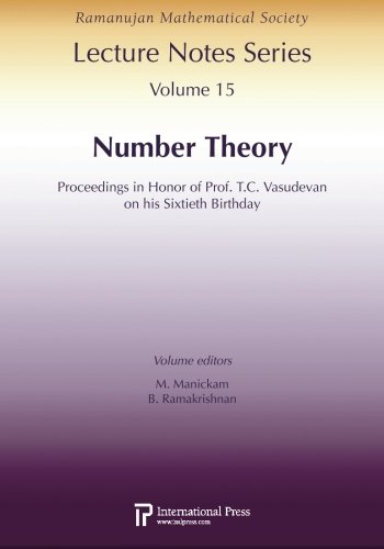 Stock image for Number Theory Proceedings in Honor of Prof TC Vasudevan on His Sixtieth Birthday for sale by PBShop.store US