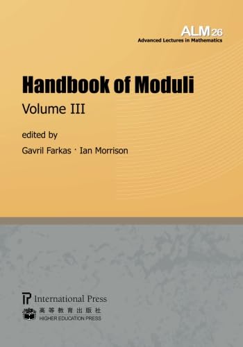 Beispielbild fr Handbook of Moduli: Volume III (Advanced Lectures in Mathematics) zum Verkauf von WorldofBooks