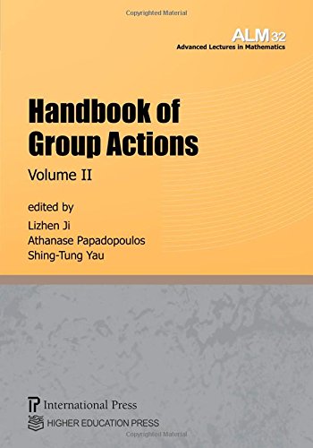Imagen de archivo de Handbook of Group Actions, Volume II (Vol. 32 of the Advanced Lectures in Mathematics series) a la venta por suffolkbooks