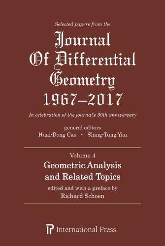 Beispielbild fr Selected Papers from the Journal of Differential Geometry 19672017, Volume 4 zum Verkauf von PBShop.store US