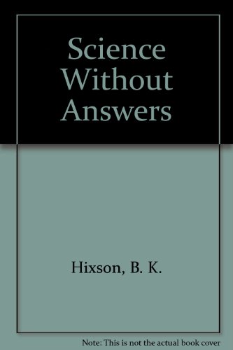 9781571560070: Science Without Answers