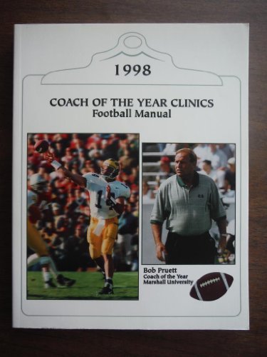 Stock image for football manual: 1998 coach of the year clinics for sale by ThriftBooks-Atlanta