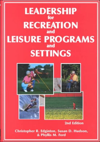 Beispielbild fr Leadership for Recreation and Leisure Programs and Settings zum Verkauf von HPB-Red