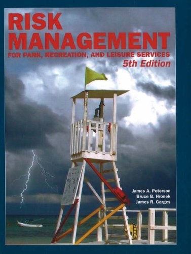 9781571675385: A Risk Management for Park, Recreation, and Leisure Services
