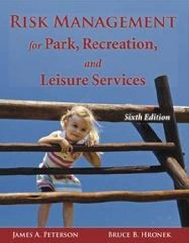 Imagen de archivo de Risk Management for Park, Recreation, and Leisure Services a la venta por Better World Books