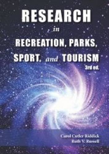 Imagen de archivo de Research in Recreation, Parks, Sport and Tourism a la venta por BooksRun