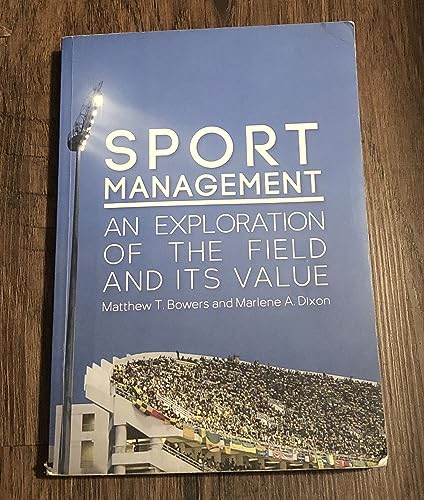 Stock image for SPORT MANAGEMENT for sale by GF Books, Inc.