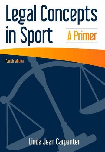 Stock image for Legal Concepts in Sport: A Primer for sale by Revaluation Books