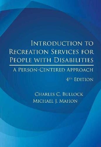 Stock image for Introduction to Recreation Services for People with Disabilities for sale by Textbooks_Source