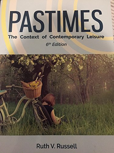 Stock image for Pastimes: The Context of Contemporary Leisure for sale by Zoom Books Company