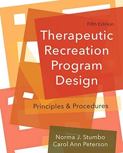 Stock image for Therapeutic Recreation Program Design Principles and Procedures for sale by HPB-Red