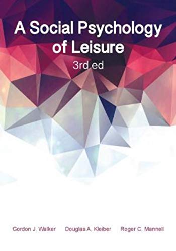 Beispielbild fr A Social Psychology of Leisure zum Verkauf von Textbooks_Source