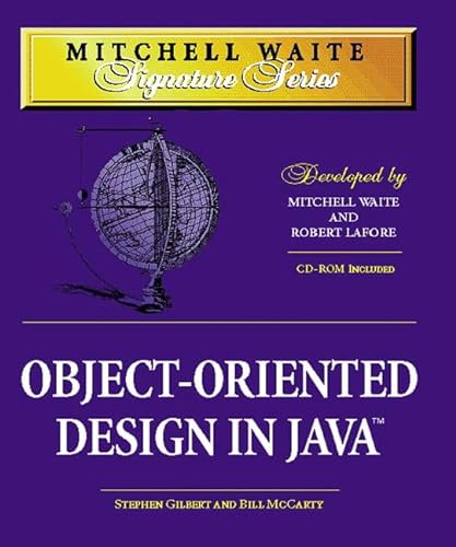 Imagen de archivo de Object-Oriented Design in Java (Mitchell Waite Signature Series) a la venta por -OnTimeBooks-