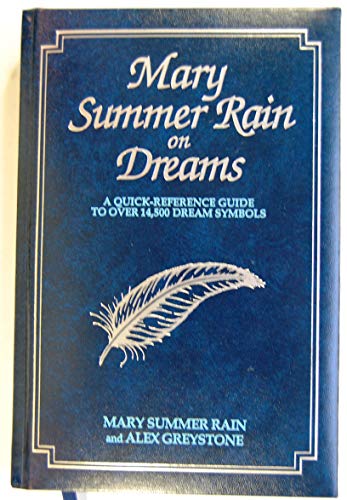 Beispielbild fr Mary Summer Rain on Dreams zum Verkauf von ThriftBooks-Atlanta