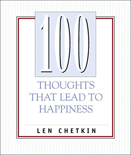 Imagen de archivo de 100 Thoughts That Lead to Happiness a la venta por WorldofBooks