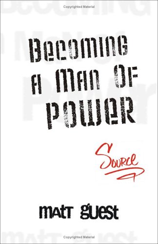 Imagen de archivo de Becoming a Man of Power a la venta por ThriftBooks-Dallas