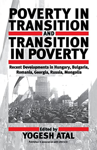 Beispielbild fr Poverty in Transition and Transition in Poverty zum Verkauf von PBShop.store US