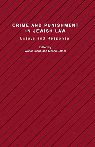 Beispielbild fr Crime and Punishment in Jewish Law (Paperback) zum Verkauf von CitiRetail