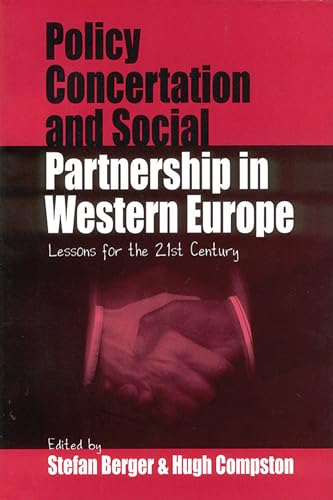 Stock image for Policy Concertation and Social Partnership in Western Europe for sale by WorldofBooks