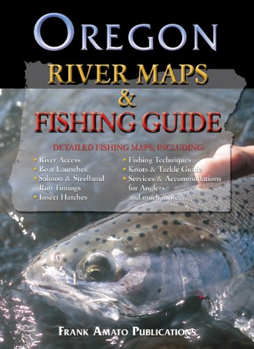 9781571883179: Oregon River Map & Fishing Guide