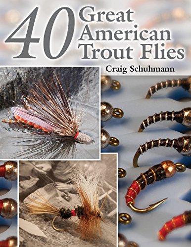 Imagen de archivo de 40 Great American Trout Flies a la venta por GF Books, Inc.