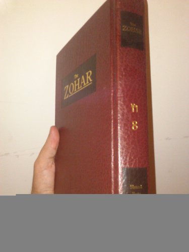 Stock image for The Zohar, Vol. 8: From the Book of Avraham: With the Sulam Commentary by Yehuda Ashlag for sale by Idaho Youth Ranch Books