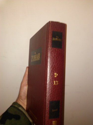 Stock image for The Zohar, Vol. 13: From the Book of Avraham: With the Sulam Commentary by Yehuda Ashlag for sale by HPB-Red