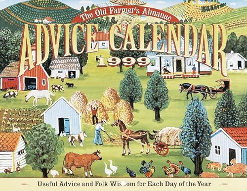 Cal 99 the Old Farmer's Almanac Advice Calendar (9781571980854) by Random House