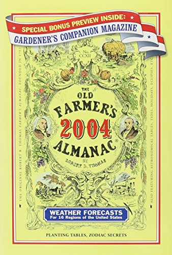 Beispielbild fr The Old Farmer's Almanac 2004 zum Verkauf von Wonder Book