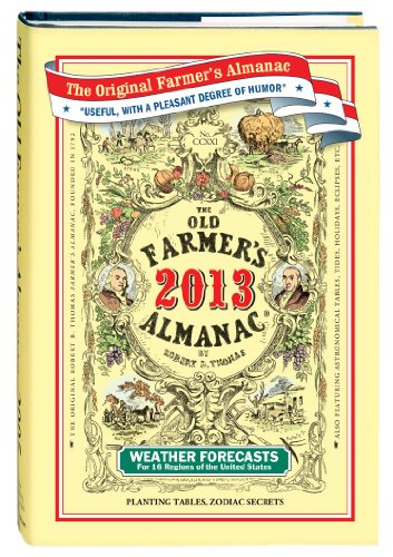Stock image for The Old Farmer's Almanac 2013 for sale by Gulf Coast Books