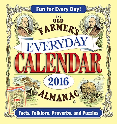 9781571986825: The Old Farmer's Almanac 2016 Everyday Calendar