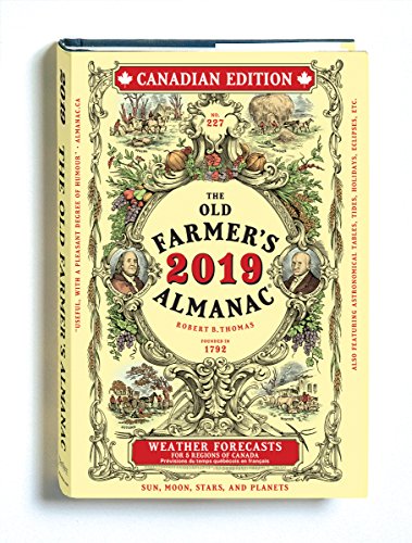 Stock image for 2019 Old Farmer's Almanac Canadian Edition for sale by Better World Books: West