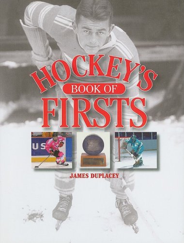 Stock image for Hockey's Book of Firsts for sale by George Strange's Bookmart