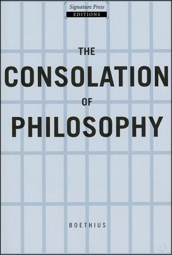 Beispielbild für The Consolation of Philosophy zum Verkauf von Better World Books
