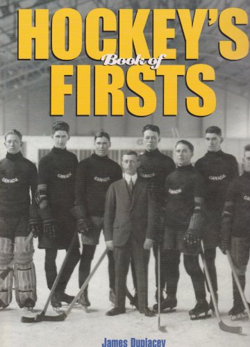 Imagen de archivo de Hockey's Book Of Firsts a la venta por George Strange's Bookmart