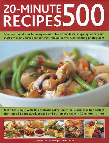 Stock image for 500 20 Minute Recipes for sale by Better World Books: West