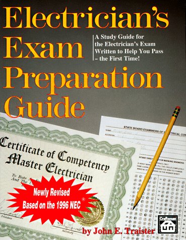 Stock image for Electrician's Exam Preparation Guide : Based on the 1996 NEC for sale by Better World Books