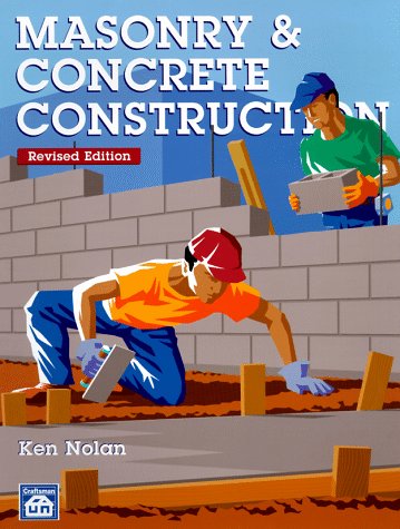 Stock image for Masonry Concrete Construction for sale by Books of the Smoky Mountains