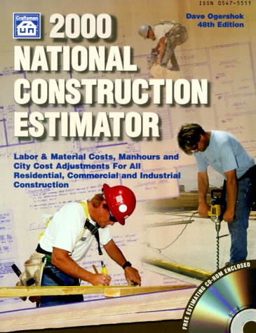 Imagen de archivo de 2000 National Construction Estimator a la venta por HPB-Red