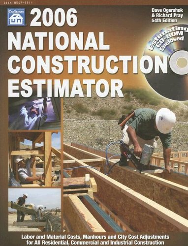 Imagen de archivo de 2006 National Construction Estimator a la venta por HPB-Red