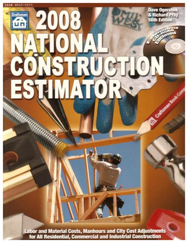 Imagen de archivo de National Construction Estimator [With CDROM] a la venta por ThriftBooks-Dallas