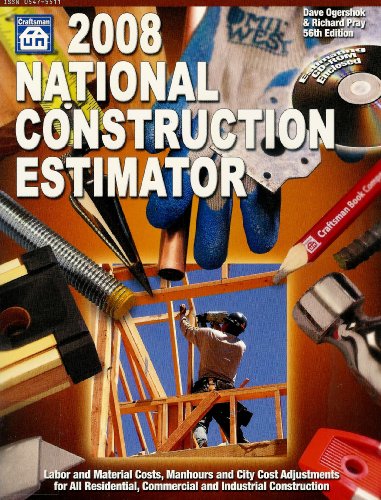 Stock image for National Construction Estimator [With CDROM] for sale by ThriftBooks-Dallas